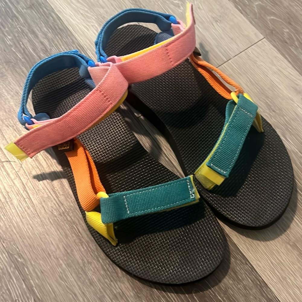 Multicolored Tevas